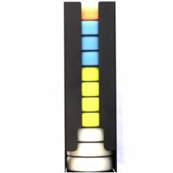 Удобен и функционален дозатор за съхранение на малки полиращи подложки   