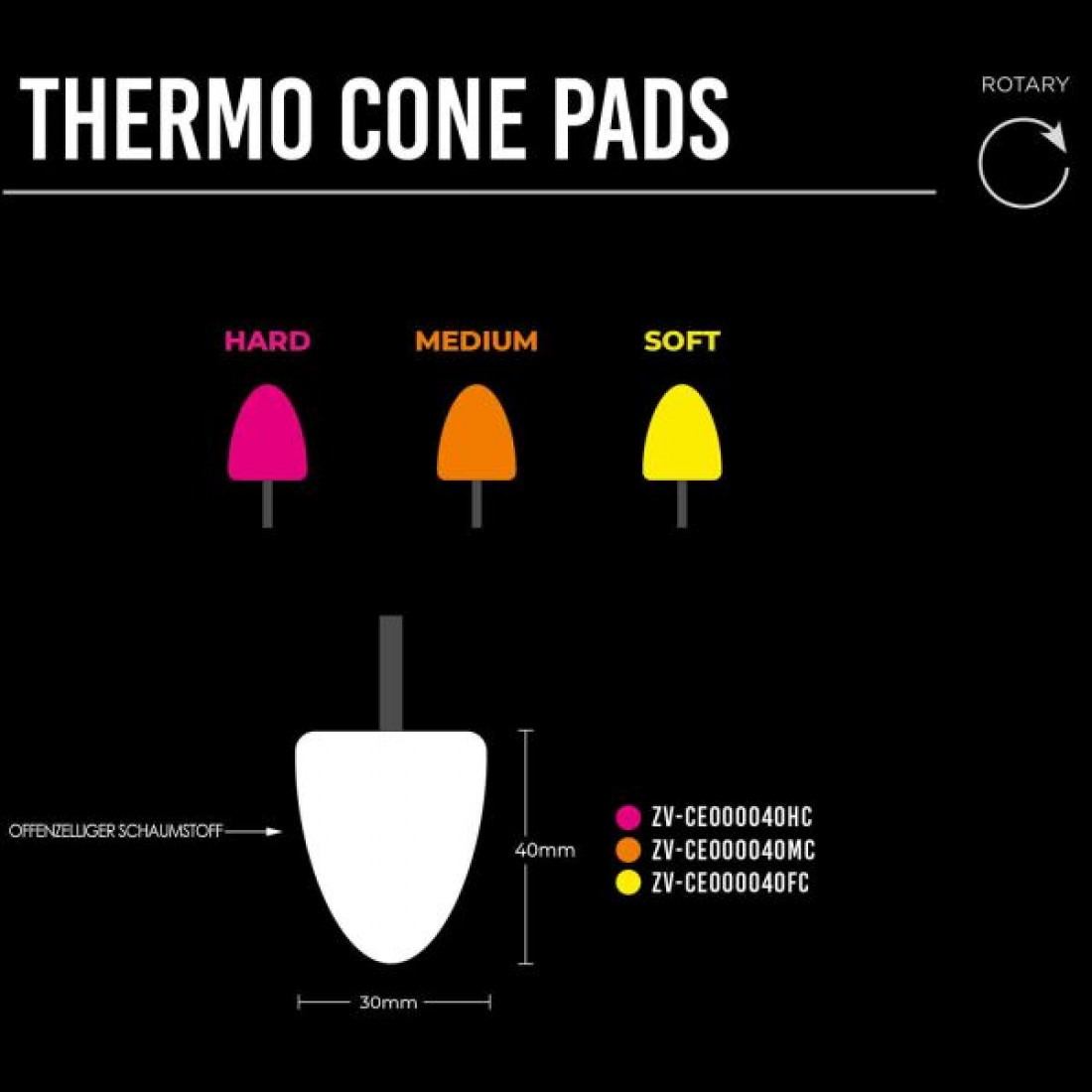 Zvizzer Thermo Cone Pads