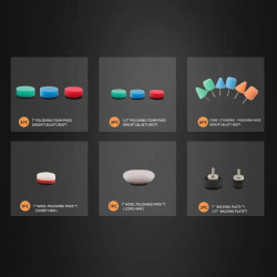 Комплект от 16 части мини падове и конуси