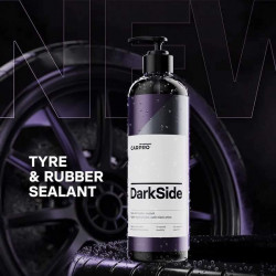 CarPro DarkSide Tire & Rubber Sealant, Hydrophobic & Self-Cleaning, Satin Black Shine