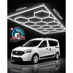 Hexagon LED Lights 4835mm x 2430mm