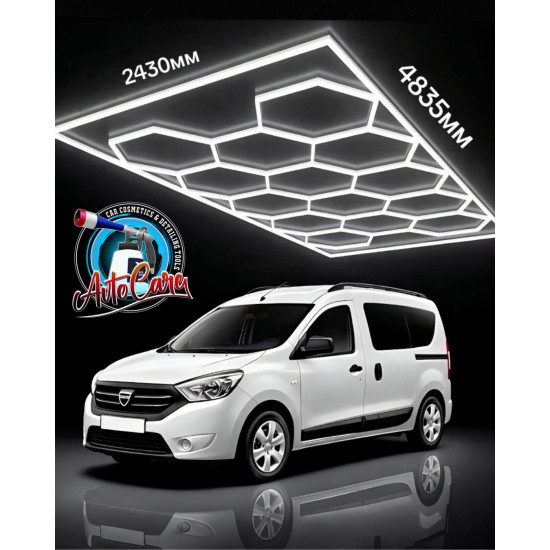 Hexagon LED Lights 4835mm x 2430mm