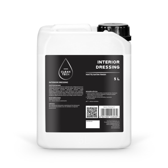 Cleantech Interior Dressing MAT/SATEN Avtocare Cleantech Interior Dressing MAT/SATEN