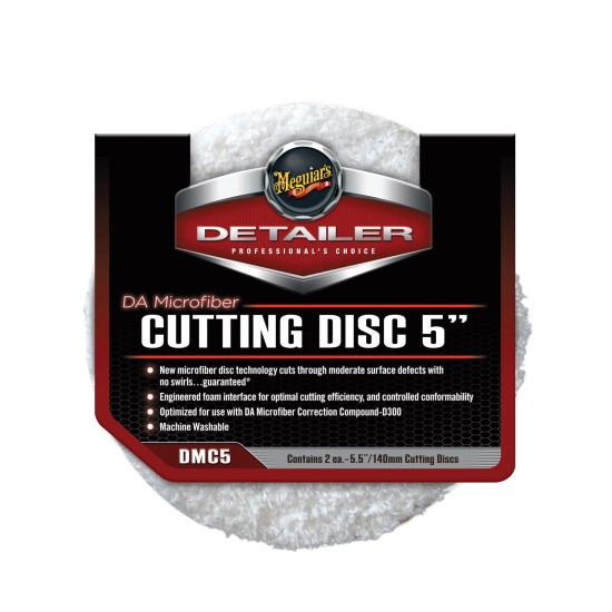 DA Microfiber Cutting Disc 5″ 2pcs